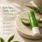 JIN-X Moisturising Lip Balm Stick Aloe Vera with Vitamin E