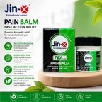 JIN-X Tej Plus Ayurvedic Pain Balm – Strong & Effective Pain Relief