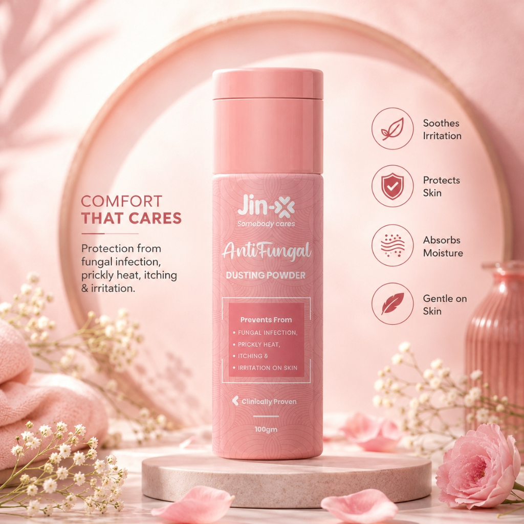 JIN-X Antifungal Dusting Powder  Skin Protection and Relief