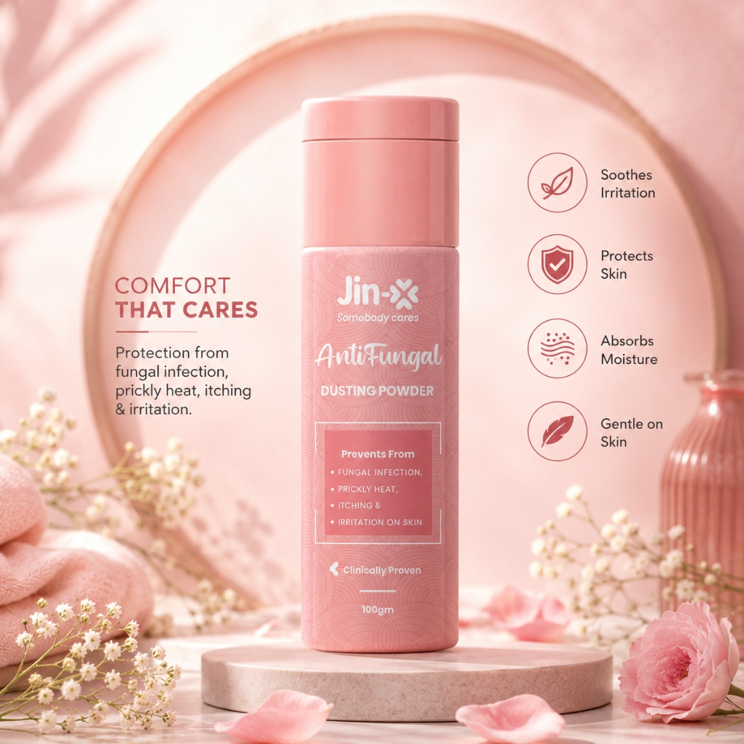 JIN-X Antifungal Dusting Powder  Skin Protection and Relief