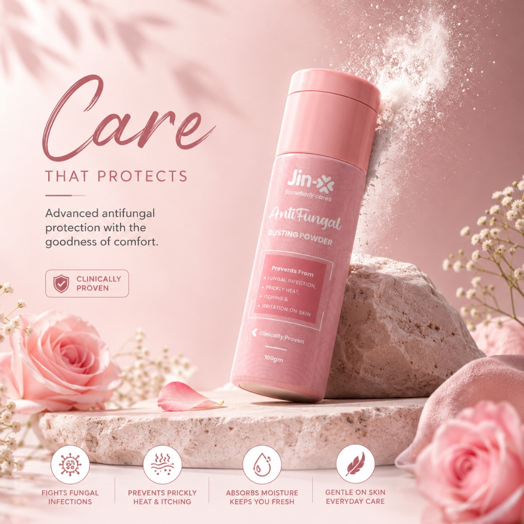 JIN-X Antifungal Dusting Powder  Skin Protection and Relief