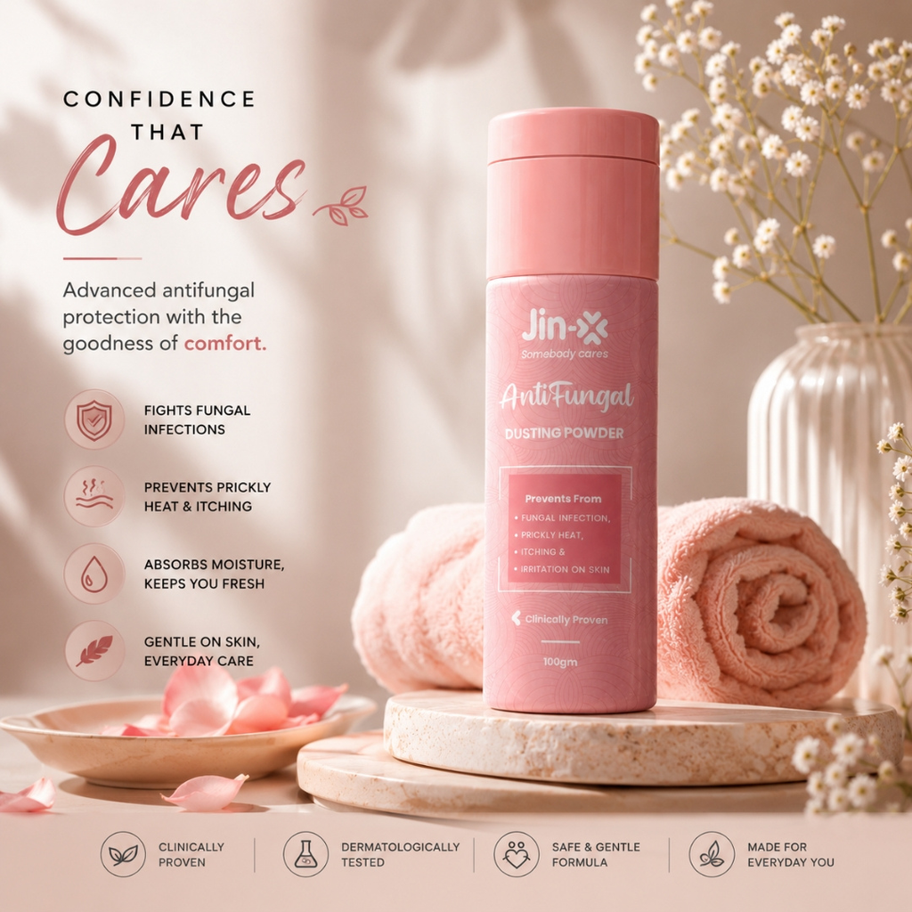 JIN-X Antifungal Dusting Powder  Skin Protection and Relief