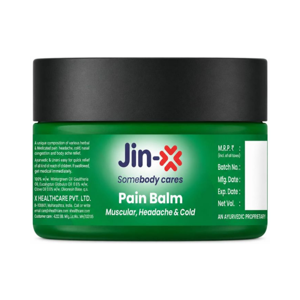 Jinx Green Pain Balm for Muscular Pain Relief