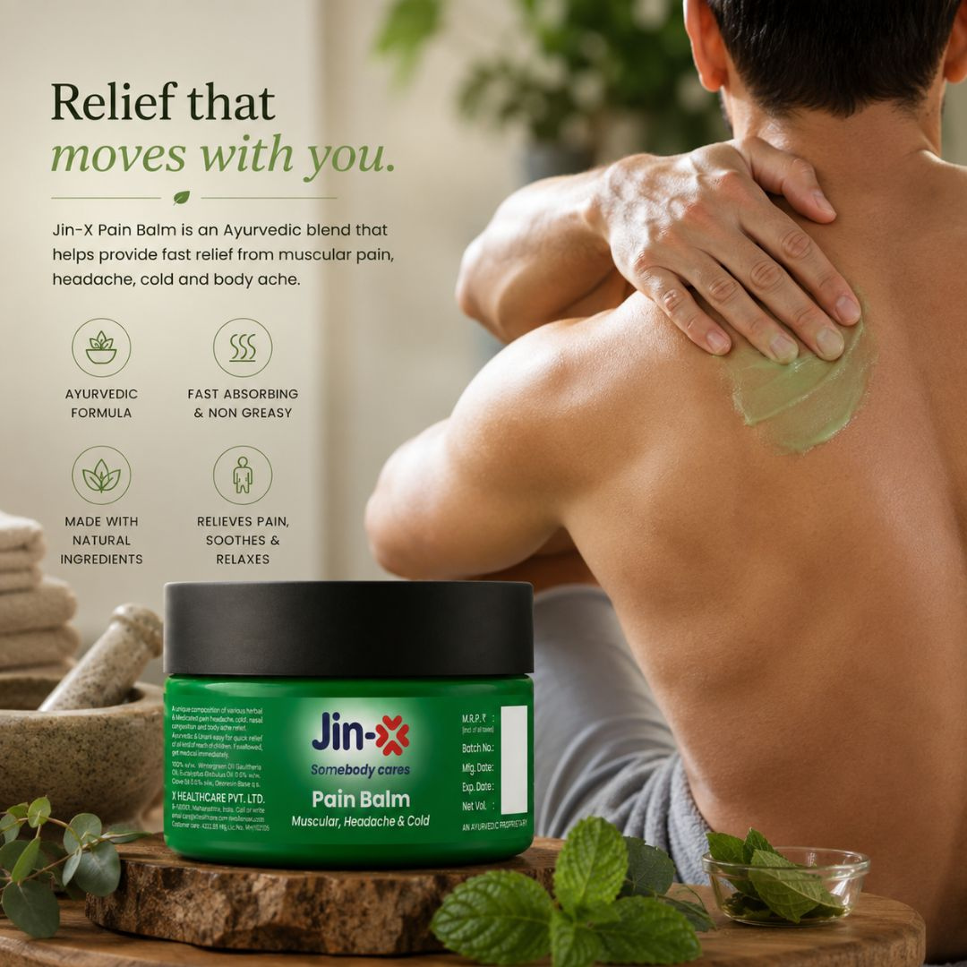 Jinx Green Pain Balm for Muscular Pain Relief