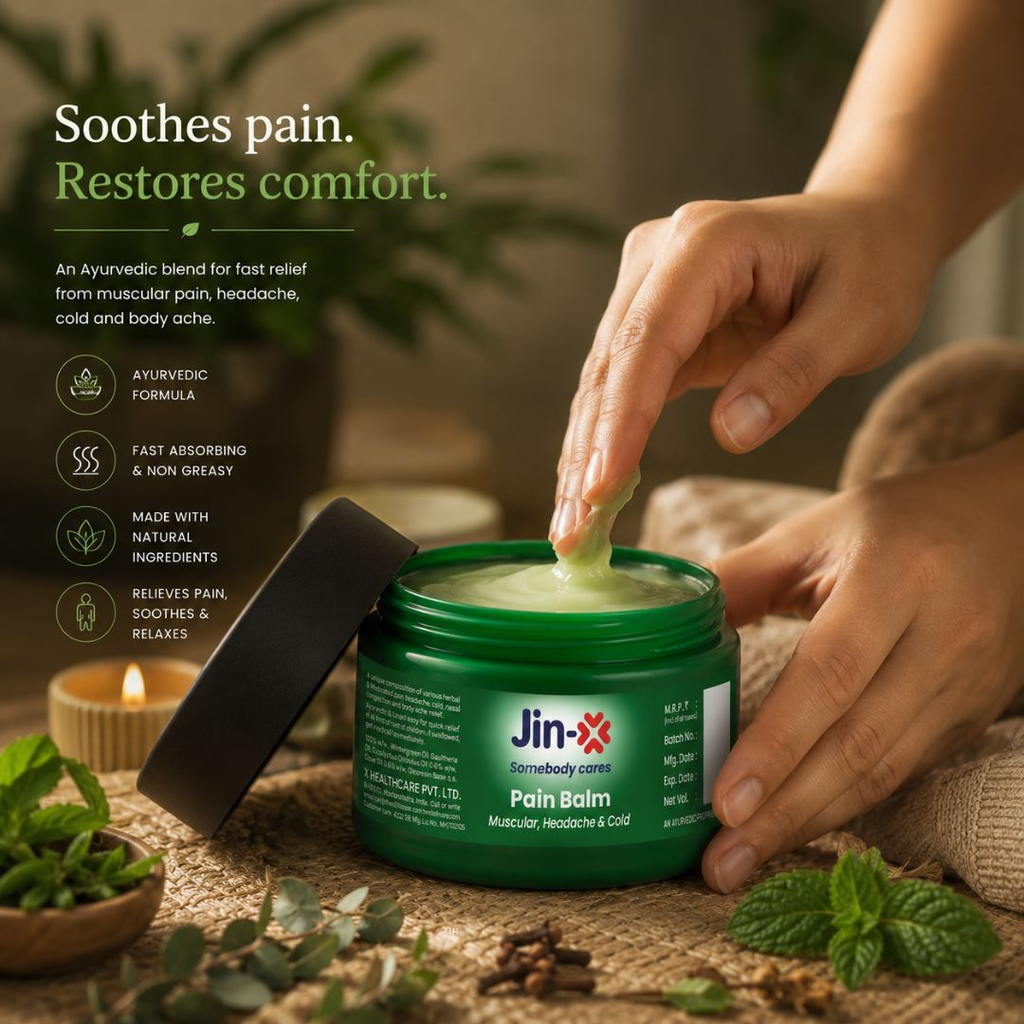 Jinx Green Pain Balm for Muscular Pain Relief